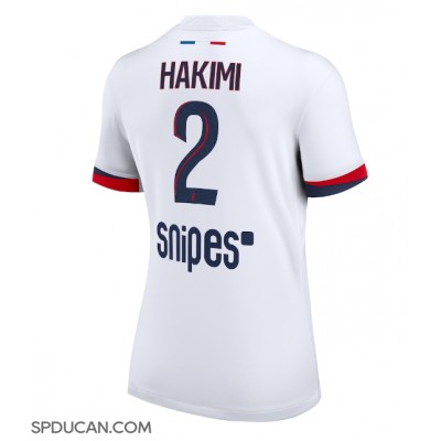Zenski Nogometni Dres Paris Saint-Germain Achraf Hakimi #2 Gostujuci 2025-26 Kratak Rukav Zenski Nogometni Dres Paris Saint-Germain Achraf Hakimi #2 Gostujuci 2025-26 Kratak Rukav